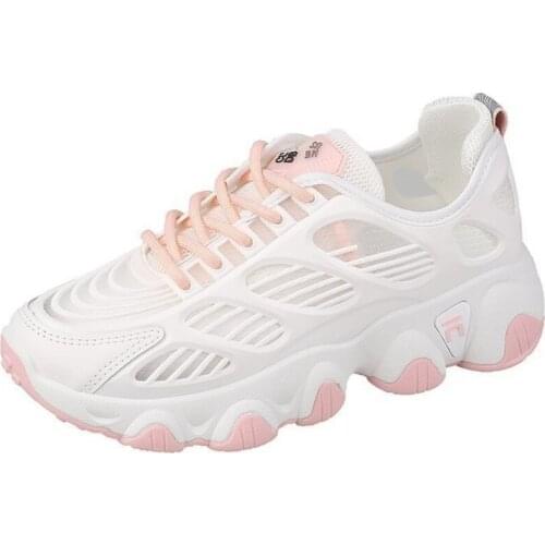 Women Platform Street Sneakers 2020 Spring summer Breathable Womens Chunky mesh Sneakers Lady Trainers Footwear tenis femenino