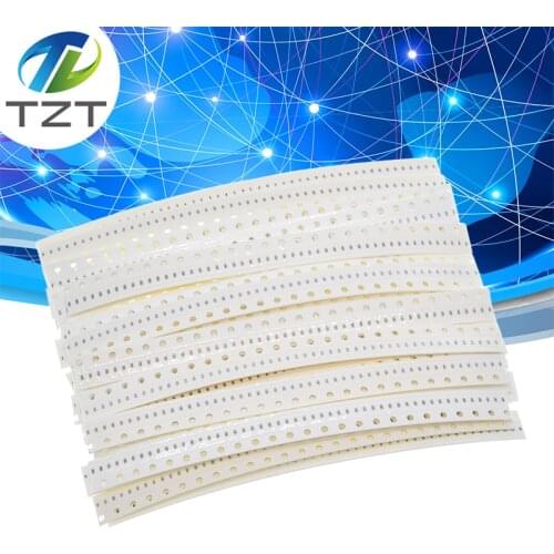 0402 SMD Ceramic Capacitor Assorted Kit 1pF~10uF 50values*50pcs=2500pcs Chip Ceramic Capacitor Samples ki