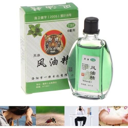 1PCS Balm Refreshing Oil 6ml Foranti-itch Joints Pain Dizziness Medicinal Oil Pain Rheumatism Abdominal Pain Fengyoujing