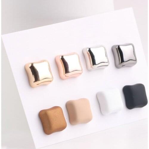 1PC Safe Hijab Brooch Strong Metal Plating Magnetic Hijab Clip Luxury Accessory No Hole Pins Brooches Magnet for Muslim Scarf