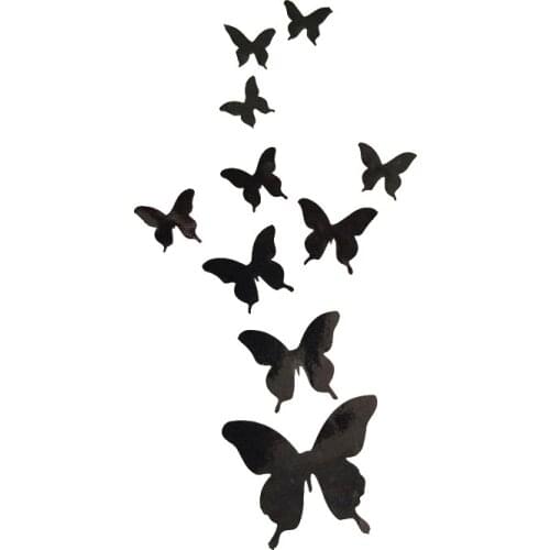 17*8.7cm Car Stickers BUTTERFLY vinyl decal sticker Fashion Personality Car Accessories Motorcycle Helmet Car Styling