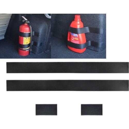 4 Pcs/Set Car Trunk fire extinguisher Nylon Fixing Belt for Geely Vision SC7 MK CK Cross Gleagle SC7 Englon SC3 SC5-SC7 Panda