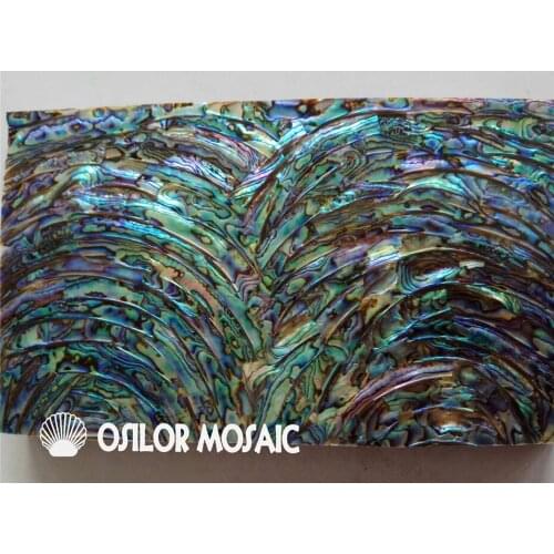 AAAgrade New Zealand abalone paua shell laminate for musical instrument and furniture inlay 1pcs