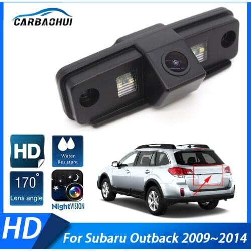 Car CCD HD Night Vision Backup Rear View Camera Parking Reverse Cameras For Subaru Outback 2009 2010 2011 2012 2013 2014