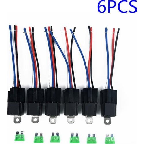 Automotive Relays Fuse Relay Switch Harness Set SPST 30A 12V DC 5-Pin Practical Popular Accessories Fashion Brand New