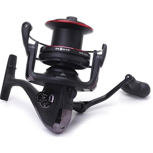 Lightweight Big Fishing Reel 13+1BB Long Casting Spinning Reel Full Water 12KG Braking Force Fishing Reels for Fishing Tackle