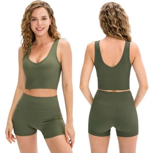 Summer Sports Tank Tops Female Sexy Bra Lingerie Women Breathable High Elastic Fitness Bra