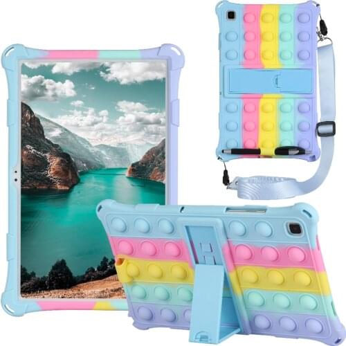 Soft Bubble Case for Samsung Galaxy Tab A7 10.4 2020 SM-T500/T505 Funda Tablet Case for Galaxy Tab A7 Lite 8.7 2021 SM-T220/T225