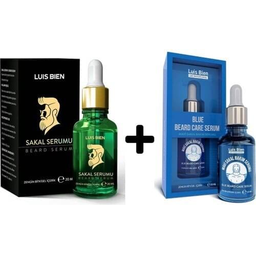 Luis Bien Green Beard Serum + Blue Beard Serum Set Treatment Set; thanks to the special content sakallara and skin maintenance