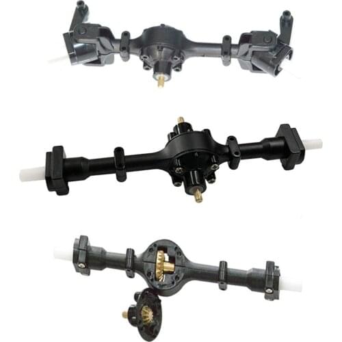 1 Set Ural B36 Metal Gear Sturdy Upgrade Front/Middle/Rear Axle For WPL FY001 FY002 WPL-B14 B24 C14 C-24 Six-Road Army Card