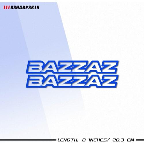 New Motorcycle Stickers Body Reflective Waterproof Body fuel tank logo sticker Kit For KAWASAKI BAZZAZ bazzaz sign decal