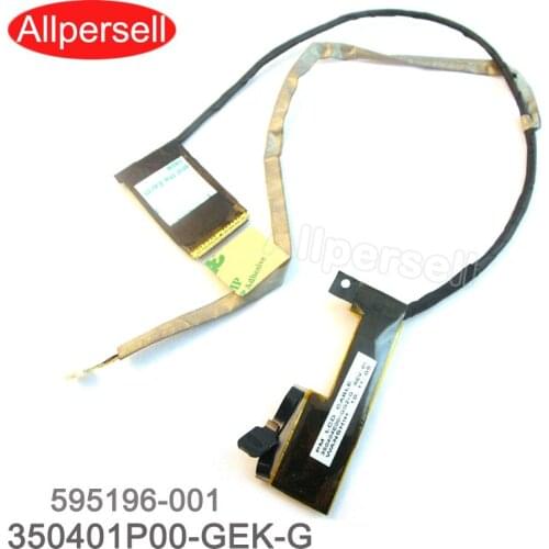 New LCD Video Cable for HP Compaq CQ62 G62 laptop Screen Cable 350401P00-GEK-G 595196-001