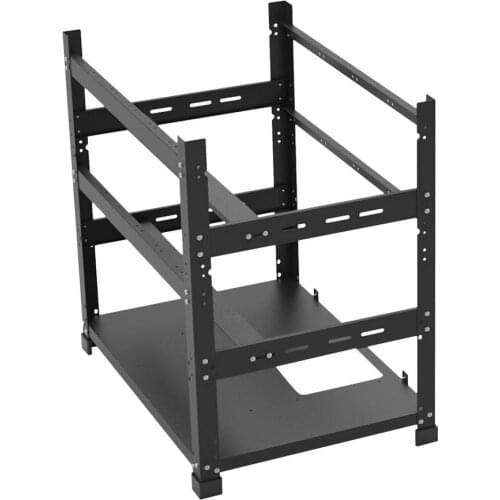 Mining Rig Frame 12GPU Open Mining Frame Rig Case 3 Layers Rig Mineria GPU Motherboard Bracket BTC ETH Rack Miner Farme