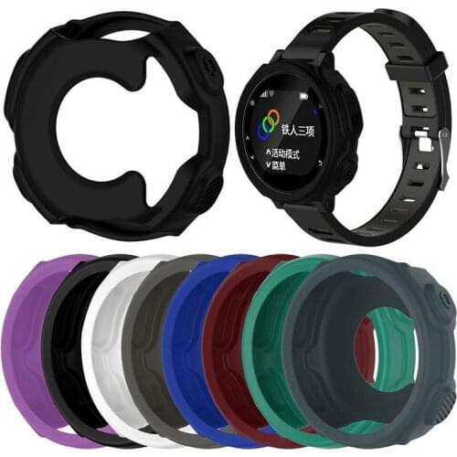Silicone Protective Case Cover for Garmin Forerunner 235 735XT Sports Watch Shell Cases Soft Rubber Cases WatchBands Accessories