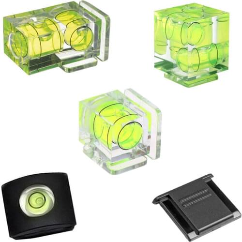 Universal 3-Axis Hot Shoe Fixed Bubble Spirit Level 3D Spirit Level For Canon Nikon Pentax DSLR Camera Photography Accessories