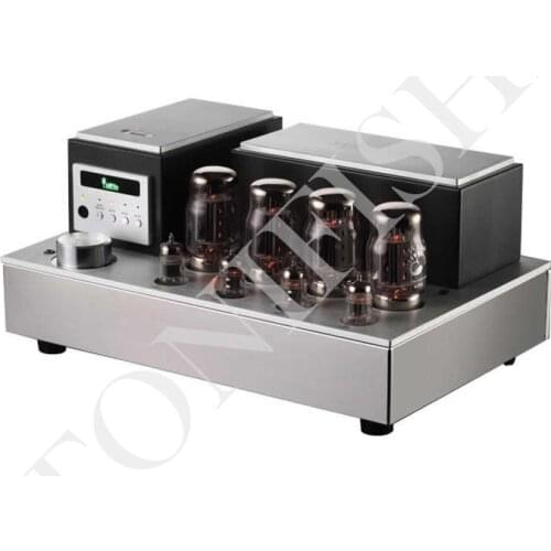 YaQin MS-110B KT88 tube amplifier HIFI lamp amps linear remote tube amplifier，Output Power：50W + 50W