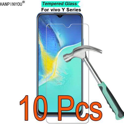 10 Pcs/Lot For vivo Y15 Y12 Y17 Y3 Y11 U10 U3X 9H Hardness 2.5D Ultra-thin Toughened Tempered Glass Film Screen Protector Guard