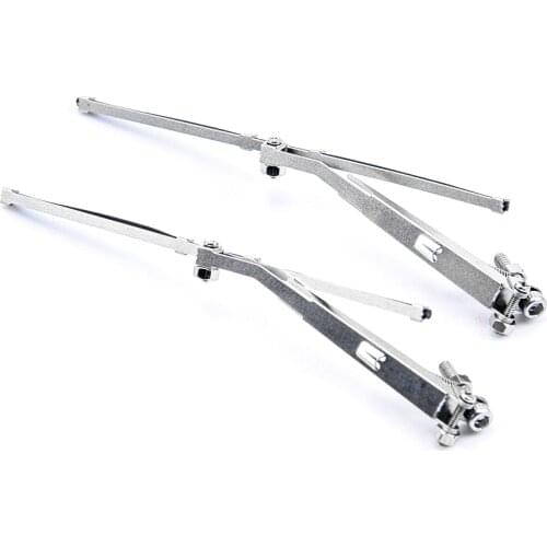 1:10 Metal Windshield Wiper for 1/10 RC Crawler AXIAL SCX10 JEEP Cherokee TRAXXAS TRX4 Defender Bronco G500 MST KM2 Parts