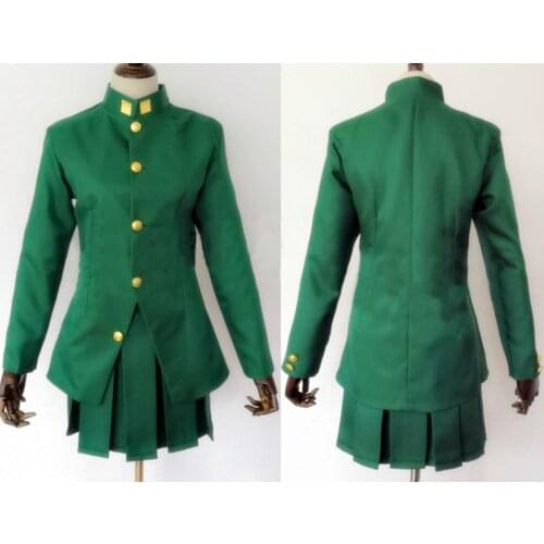 2020 Anime JoJos Bizarre Adventure Kakyoin Noriaki women Cosplay Costume custom made Halloween men Cosplay Costume and wigs