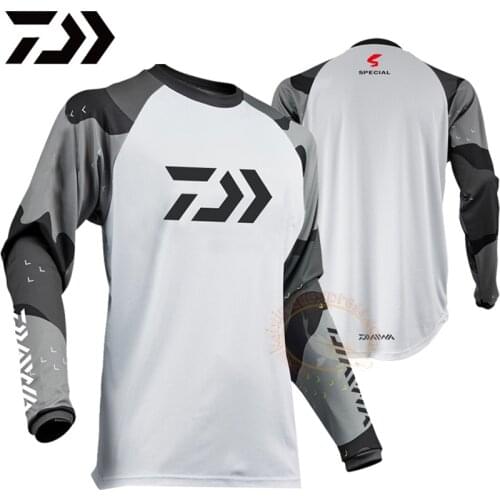 2022 Fishing jersey Shirt Cycling Fishing Clothing Breathable Sunscreen Shirt Quick Drying UPF 50+ Long Sleeve Fishing Shirts