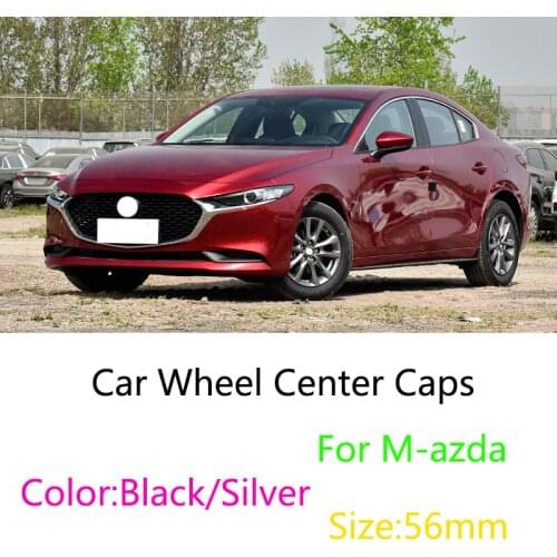 4pcs 56mm Auto Car Wheel Center Hub Caps Rim Covers For Mazda 2 3 6 5 8 CX-5 CX 5 CX5 CX3 CX-3 CX 3 CX7 CX 9 CX-9 CX9 RX8 Atenza