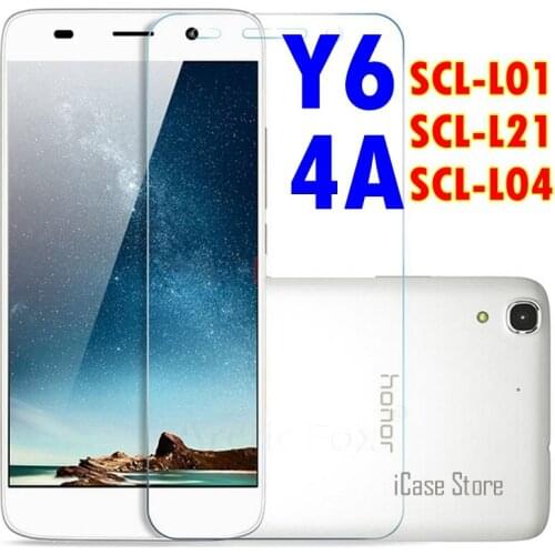 Premium tempered glass FOR huawei y6 Honor 4A SCL-L01 SCL-L21 SCL-L04 protector protective film cover case