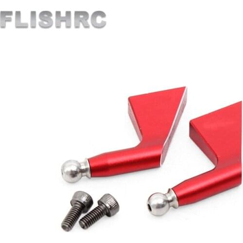 ALZRC - Devil 380 FAST Metal Main Rotor Holder Arm Set - Red D380F02-R