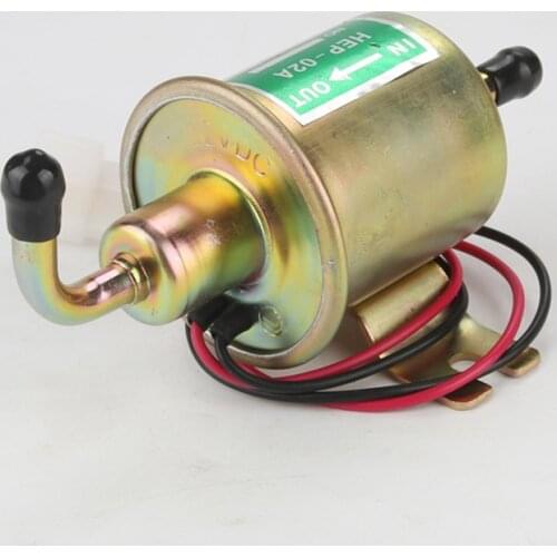 12V Car Electric Fuel Transfer Pump Durable Fuel Pump Modification for Motorcycle Universal 7PSI Low Pressure Diesel Gas Inline
