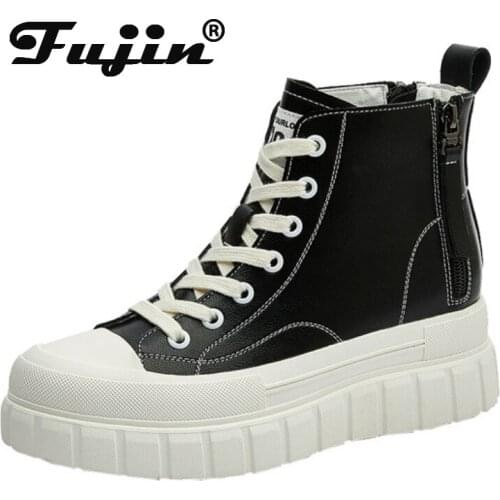 Fujin Women's Wedge Ankle Boots