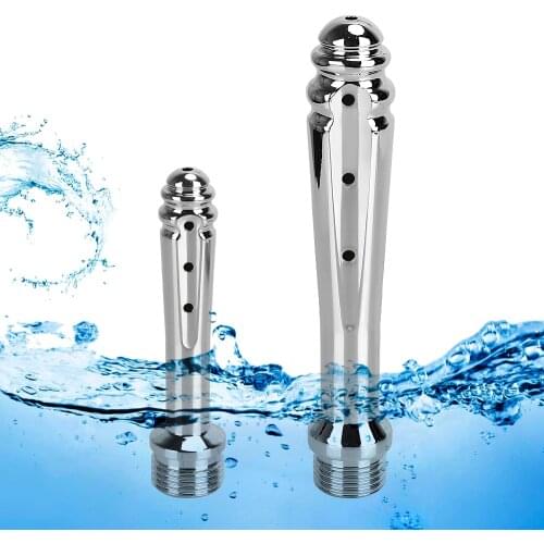 Colonic Douche Nozzle Sex Tools for Couples Sex Products Vaginal Wash 7 Holes Side Opening Anal Enema Cleaning Shower