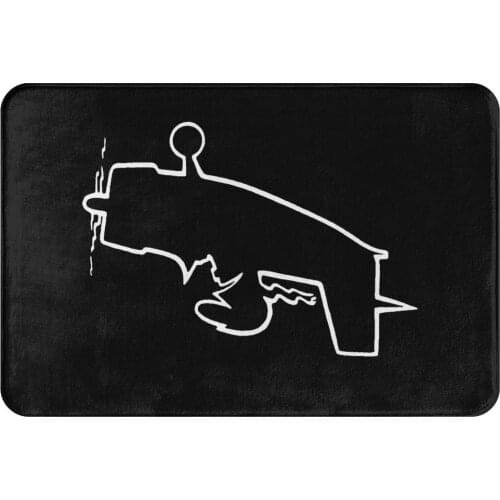 La Linea The Line Osvaldo TV Non-slip Doormat Flying Living Room Kitchen Mat Welcome Carpet Indoor Pattern Decor