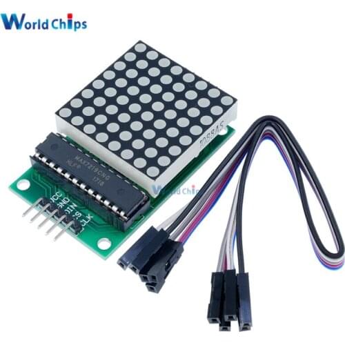 MAX7219 Dot Led Matrix Module Led Matrix Controller MCU Control LED Display Module For Arduino 5V DIY KIT