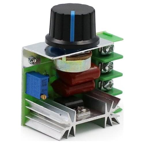 Voltage Regulator Module AC 220V 2000W Voltage Regulator Dimming Dimmers Motor Speed Controller Thermostat Electronic