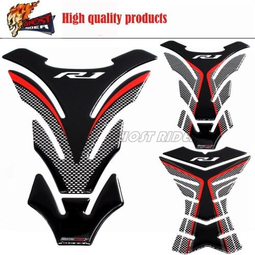 Motorcycle 3D Tank Pad Protector Decal Stickers Case fit for Yamaha R1 R1M YZF-R1