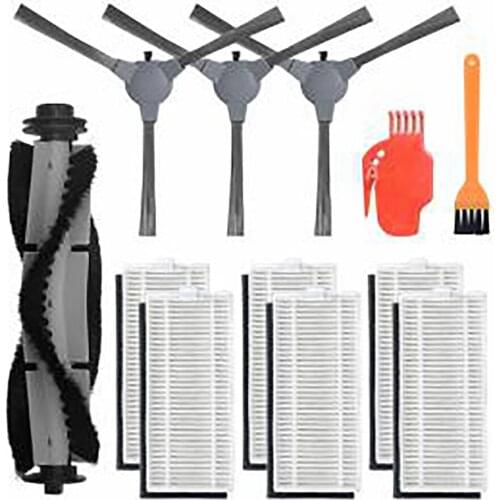 Roller Side Brushes Hepa Filter for Coredy 3500 Replacement Rolling Brush for Coredy 3500 Robotic Vacuum Cleaner Accessories