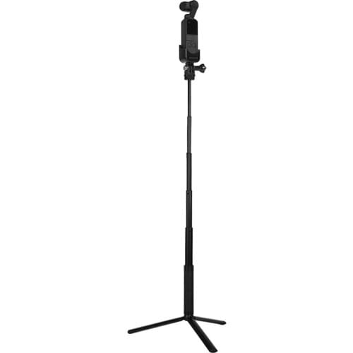 Tripod & selfie stick rod stabilize holder For DJI osmo Pocket camera Handheld gimbal accessories