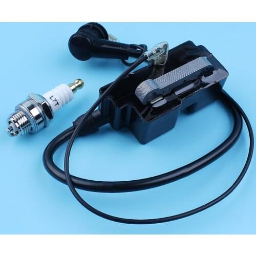 Ignition Coil Spark Plug For Husqvarna 340 345 346XP 350 351 353 357 XP 359 455 460 334 T 335XPT 336,339 XP Chainsaw