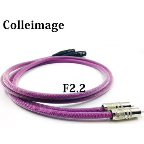 1Pair HIFI 2RCA Male to Dual XLR Female Audio Cable Hi-end Audio RCA to XLR Interconnect Cable for Amplifier CD DVD Player