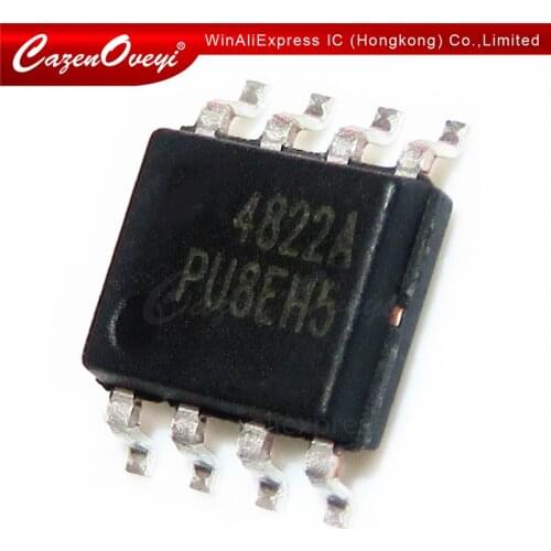 10pcs/lot 4822 AO4822 AON4822 SOP-8 In Stock