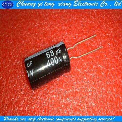 68UF400V 16X25MM 4pcs/lot