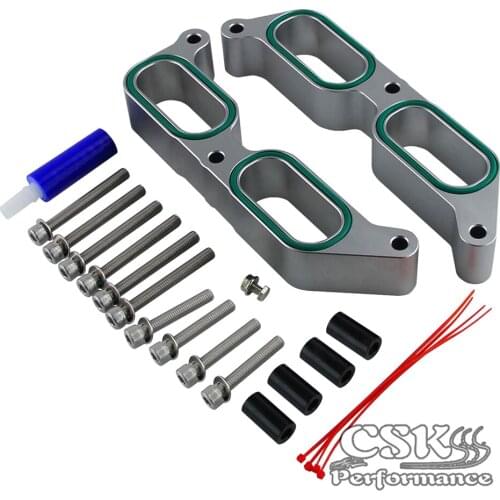 Aluminum Intake Manifold Spacers Fits For 13-17 Subaru BRZ Scion FR-S Power Block