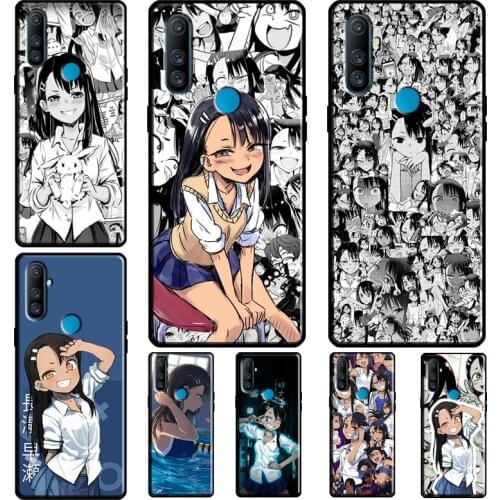 Nagatoro san anime aesthetic Case For OnePlus 8T 7T Nord 9R 7 8 9 Pro Cover For Realme C3 C21 C15 6 8 Pro GT Neo Q3 7i