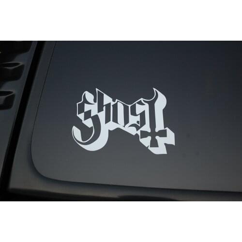 For Ghost Sticker Vinyl Die Cut Decal Rock Metal Band Car Window Choose Size! (V319) Styling