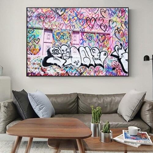 Canvas Wall Art Street Art Painting Mural Canvas Art Graffiti Canvas Art Mural Wall Art Graffiti Painting Street Art on Canvas