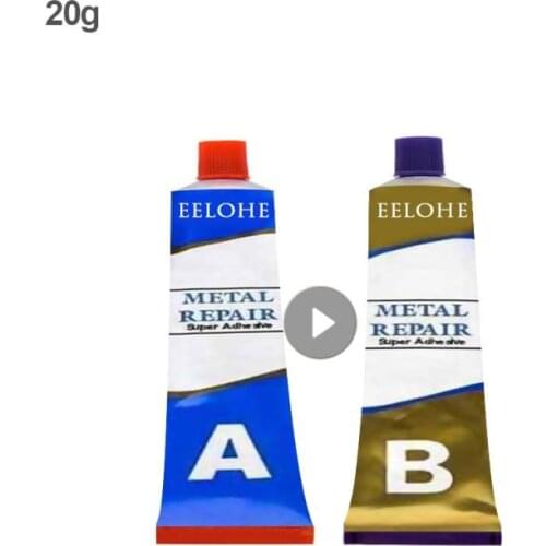 2Pcs AB Glue Repair Glue Repair Industrial Adhesive Steel Metal Glass Ceramics Welding Wall Repairing Leakage Plugging Glue