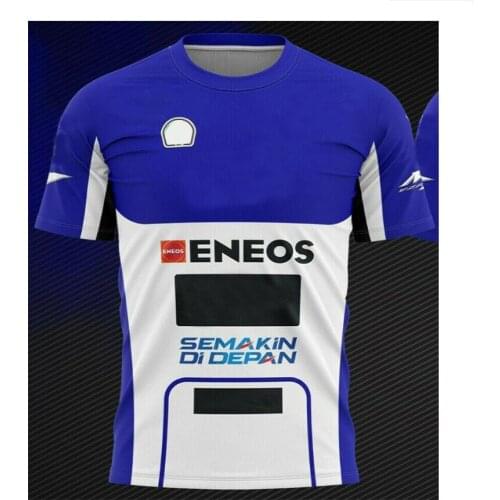 Scooter Motocross MTB Bike Riding Motorcycle Moto Mens T- Shirt For Yamaha Racing Team Jersey