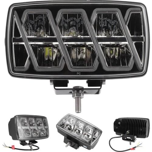 New LED Search Light 6000-6500K High Efficiency Bright Square Spotlights for Offroad Vehicles