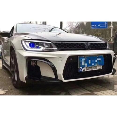 Applicable to 2015 Volkswagen Lingdu Modified Sports Version Large Surround Front and Rear Bar Side Skirt Pp Plastic