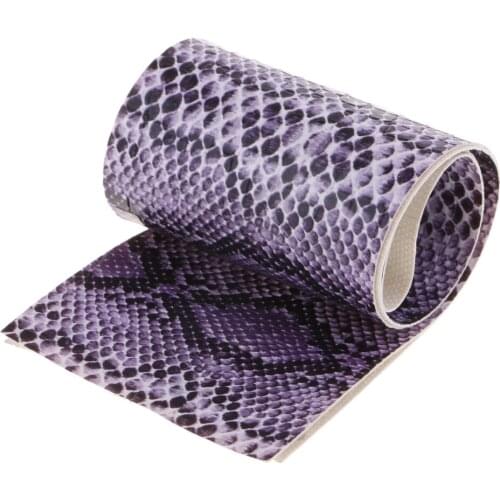 High Simulation Snake Skin Pattern Fishing Rod Decoration Fishing Rod Handle DIY Repair