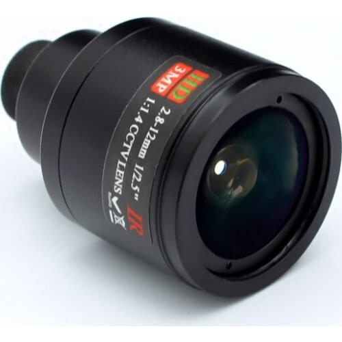 X2pcs HD 3MP 2.8-12mm CCTV Lens Manual Focal Zoom 1/2.5" MTV 2.8mm-12mm 3.0Megapixel for Camera